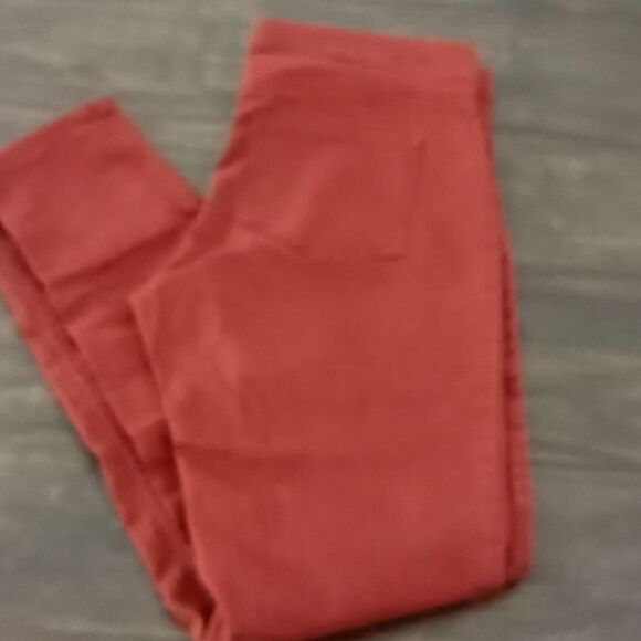 H & M rust skinny jeans size 12 very stretchy - Picture 1 of 4